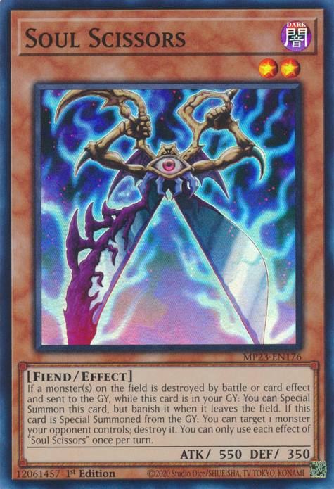 Soul Scissors [MP23-EN176] Super Rare | Card Merchant Takapuna