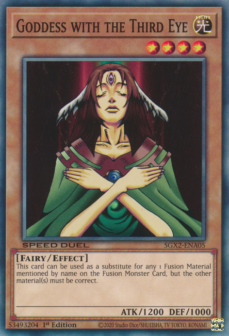 Goddess with the Third Eye [SGX2-ENA05] Common | Card Merchant Takapuna