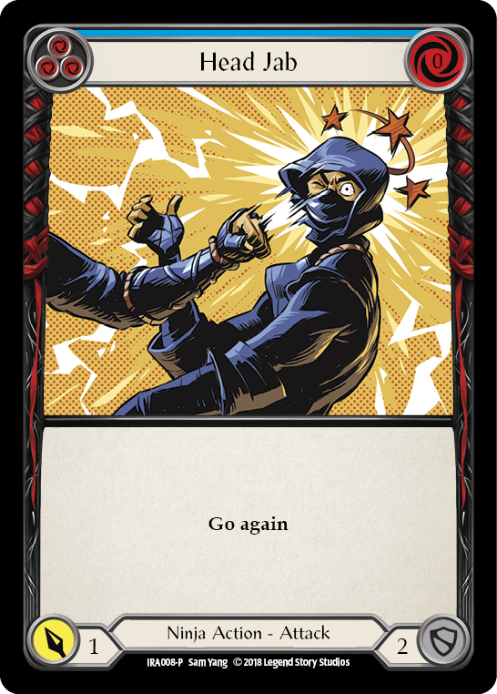 Head Jab [IRA008-P] (Ira Welcome Deck)  1st Edition Normal | Card Merchant Takapuna