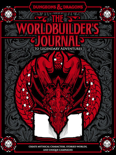 D&D: The Worldbuilder's Journal to Legendary Adventures | Card Merchant Takapuna