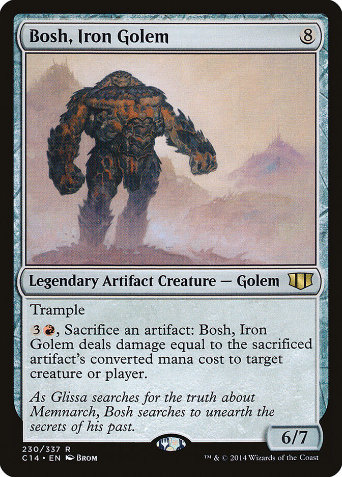 Bosh, Iron Golem [Commander 2014] | Card Merchant Takapuna