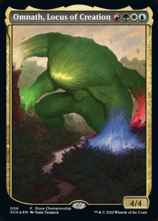 Omnath, Locus of Creation [Store Championships 2022] | Card Merchant Takapuna