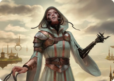 Phyrexian Missionary Art Card [Dominaria United Art Series] | Card Merchant Takapuna