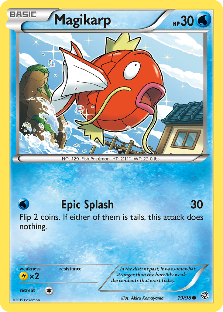 Magikarp (19/98) [XY: Ancient Origins] | Card Merchant Takapuna