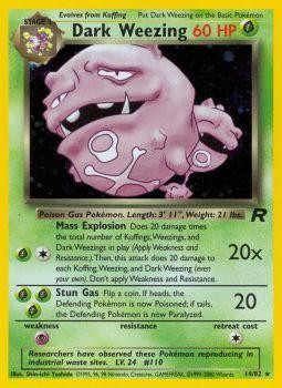 Dark Weezing (14/82) [Team Rocket Unlimited] | Card Merchant Takapuna