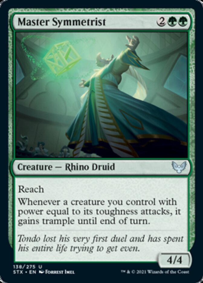 Master Symmetrist [Strixhaven: School of Mages] | Card Merchant Takapuna