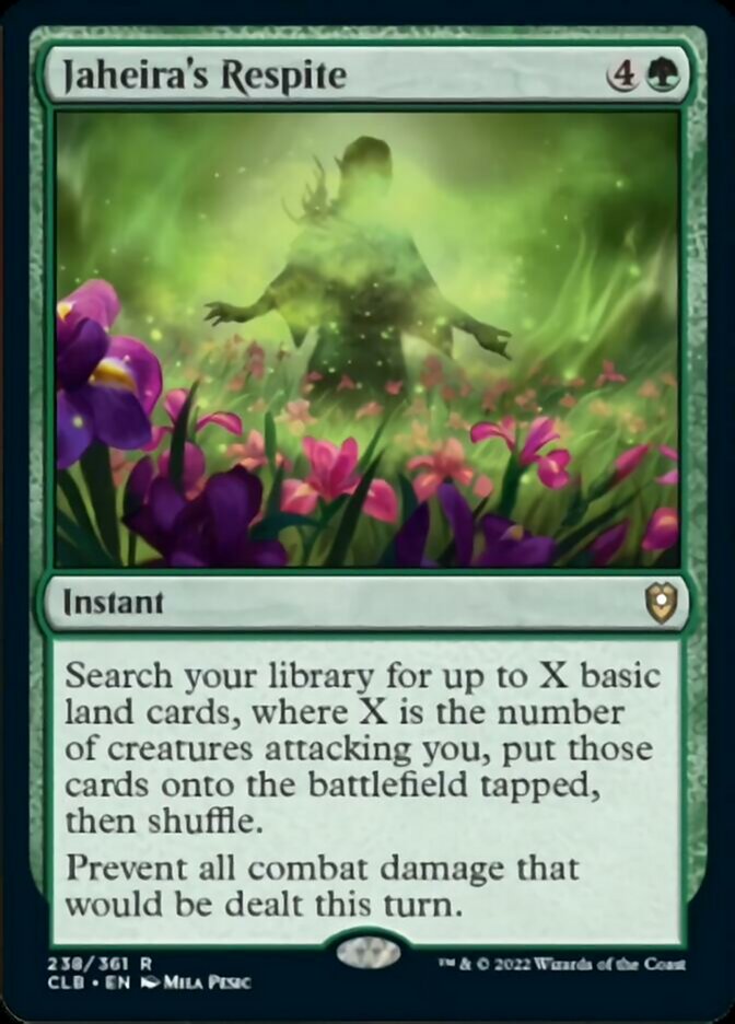 Jaheira's Respite [Commander Legends: Battle for Baldur's Gate] | Card Merchant Takapuna