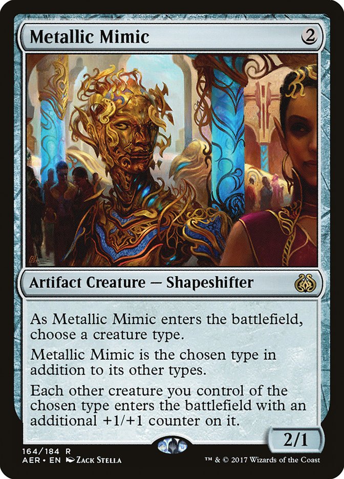 Metallic Mimic [Aether Revolt] | Card Merchant Takapuna