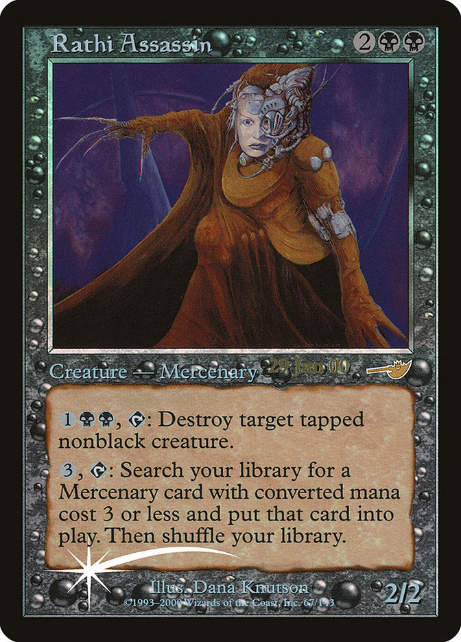 Rathi Assassin [Nemesis Promos] | Card Merchant Takapuna