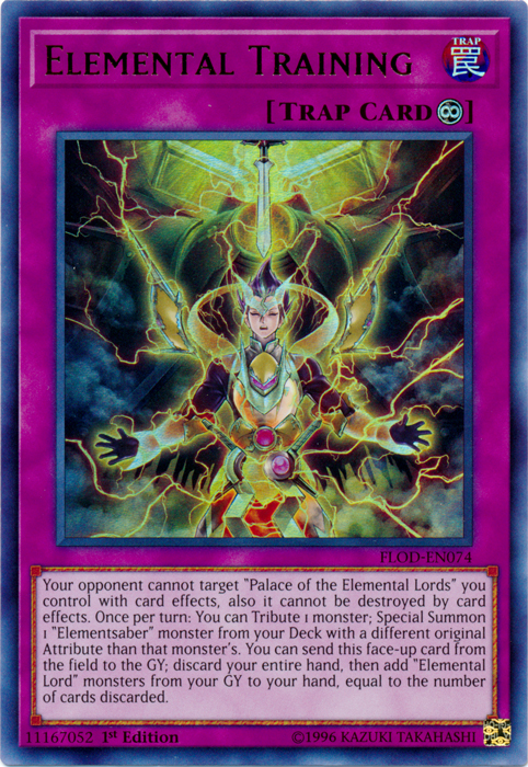Elemental Training [FLOD-EN074] Ultra Rare | Card Merchant Takapuna