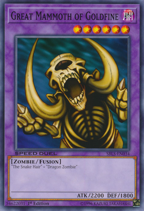 Great Mammoth of Goldfine [SBLS-EN034] Common | Card Merchant Takapuna