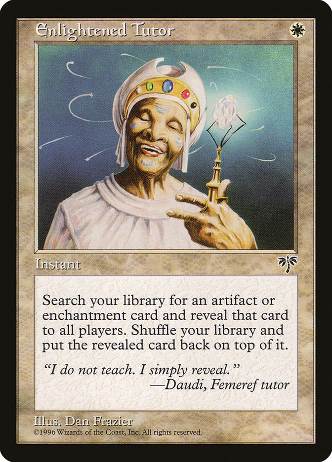 Enlightened Tutor [Mirage] | Card Merchant Takapuna