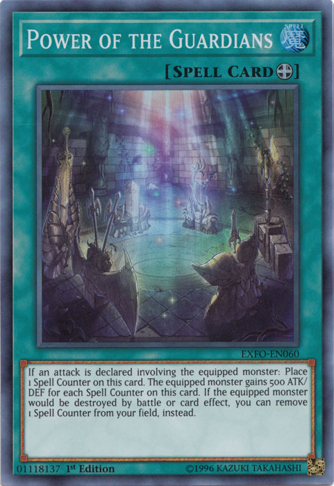 Power of the Guardians [EXFO-EN060] Super Rare | Card Merchant Takapuna