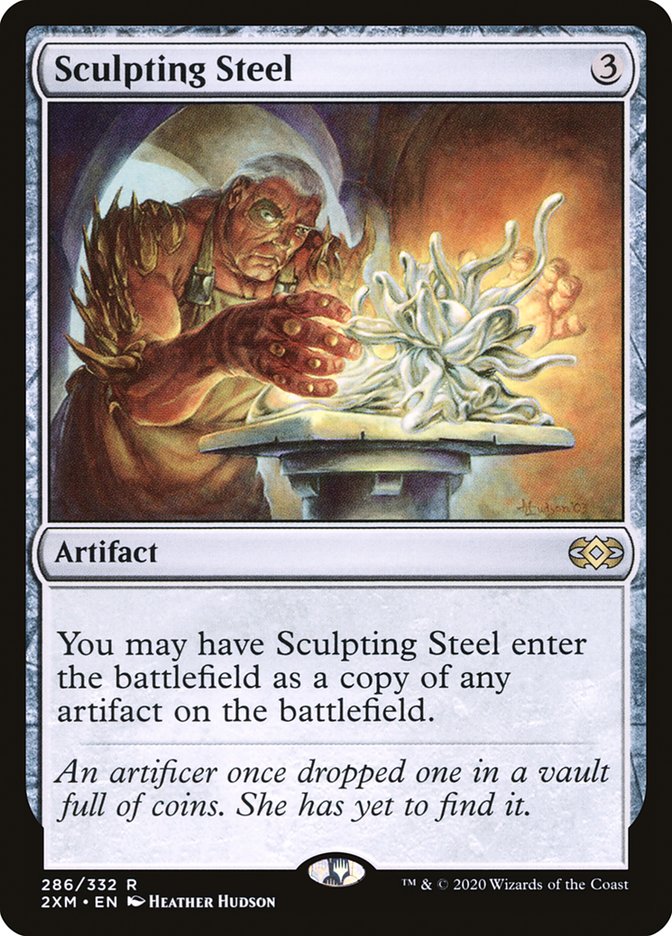 Sculpting Steel [Double Masters] | Card Merchant Takapuna