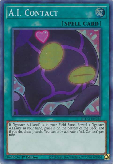 A.I. Contact [ETCO-EN056] Super Rare | Card Merchant Takapuna