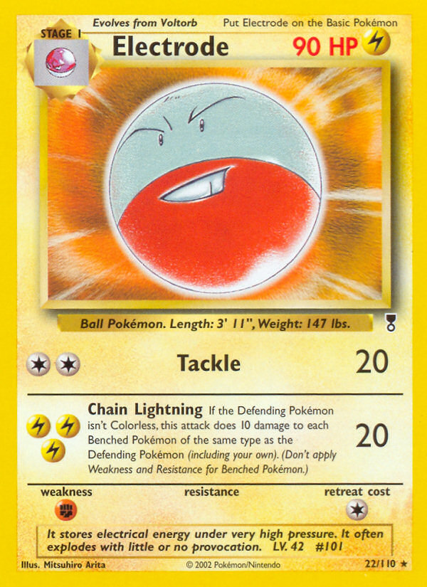 Electrode (22/110) [Legendary Collection] | Card Merchant Takapuna
