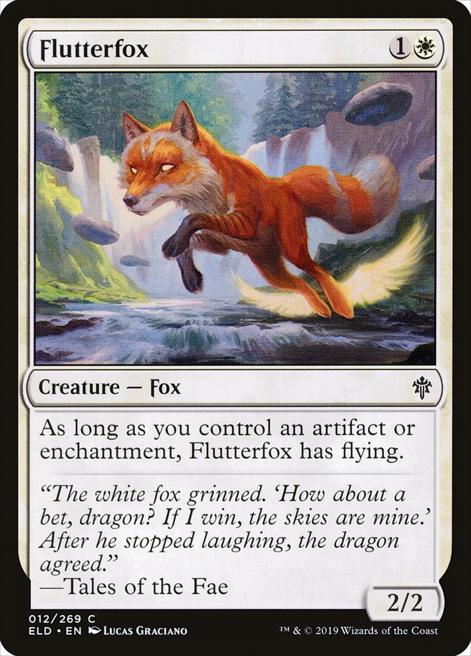 Flutterfox [Throne of Eldraine] | Card Merchant Takapuna