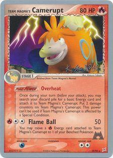Team Magma's Camerupt (19/95) (Magma Spirit - Tsuguyoshi Yamato) [World Championships 2004] | Card Merchant Takapuna
