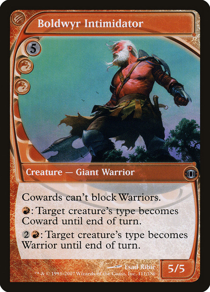 Boldwyr Intimidator [Future Sight] | Card Merchant Takapuna