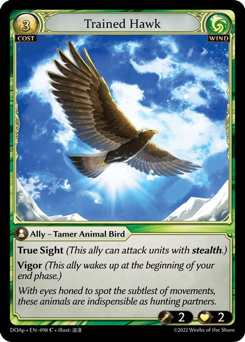 Trained Hawk (098) [Dawn of Ashes: Prelude] | Card Merchant Takapuna