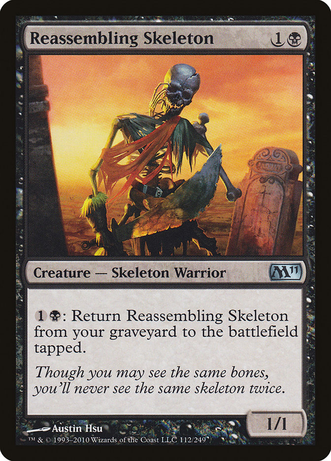 Reassembling Skeleton [Magic 2011] | Card Merchant Takapuna