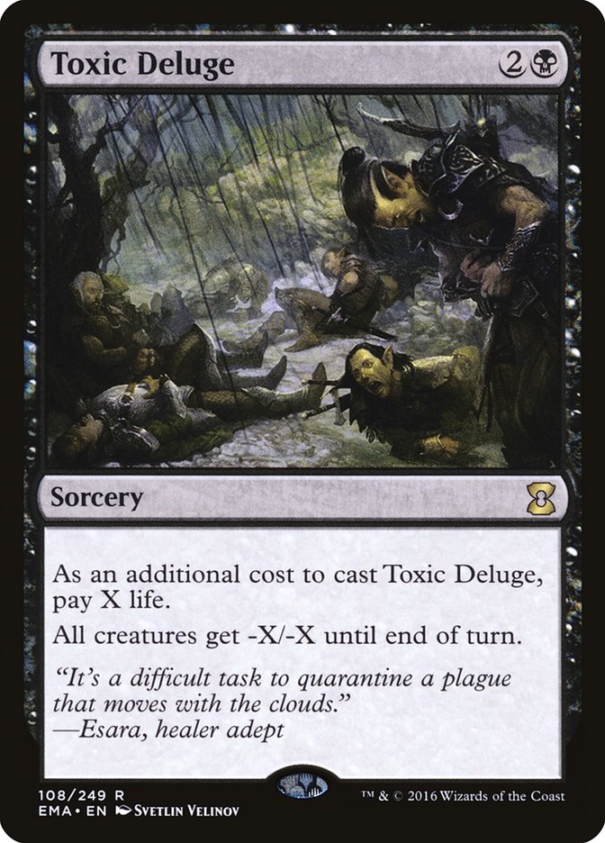 Toxic Deluge [Eternal Masters] | Card Merchant Takapuna