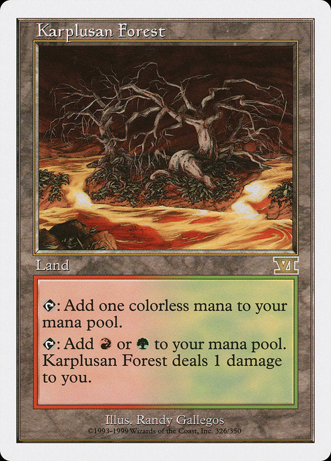 Karplusan Forest [Classic Sixth Edition] | Card Merchant Takapuna