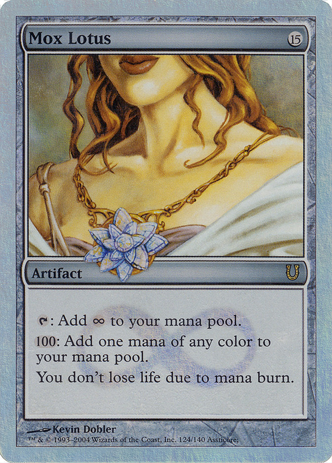 Mox Lotus (Alternate Foil) [Unhinged] | Card Merchant Takapuna