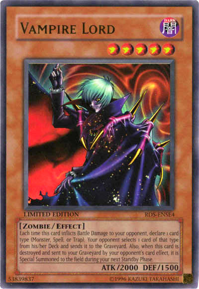 Vampire Lord [RDS-ENSE4] Ultra Rare | Card Merchant Takapuna