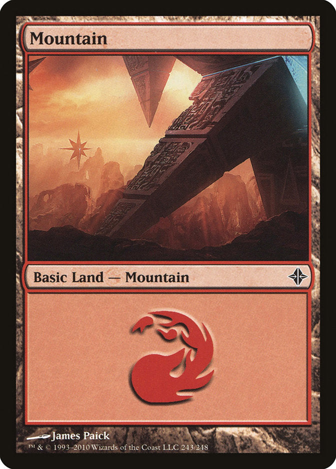 Mountain (243) [Rise of the Eldrazi] | Card Merchant Takapuna