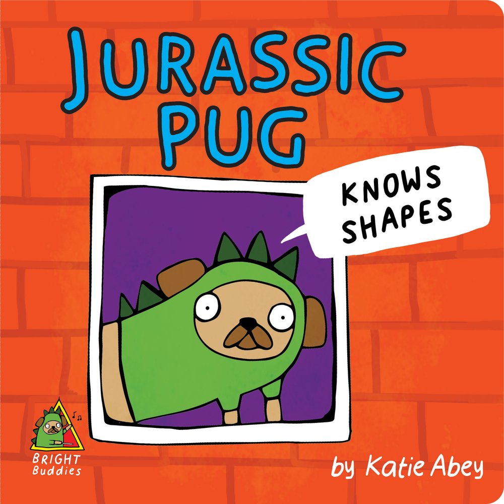 Jurassic Pug Knows Shapes | Card Merchant Takapuna