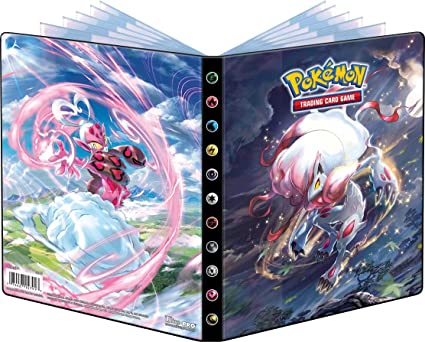 Ultra PRO - Pokemon Sword and Shield 4 Pocket Portfolio -  Hisuian Zoroark and Enamorous | Card Merchant Takapuna