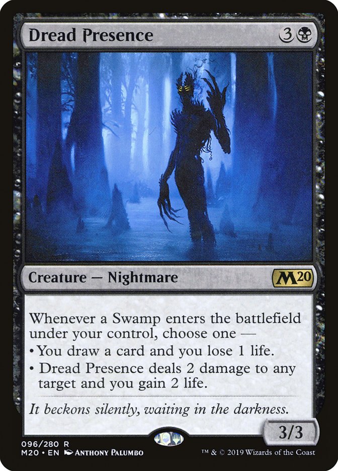 Dread Presence [Core Set 2020] | Card Merchant Takapuna