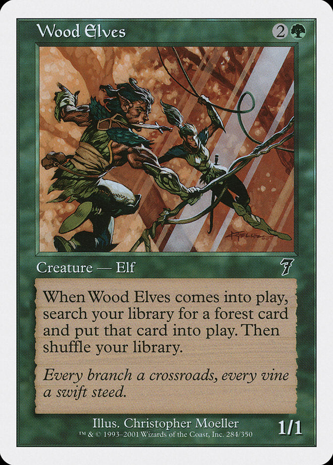 Wood Elves [Seventh Edition] | Card Merchant Takapuna