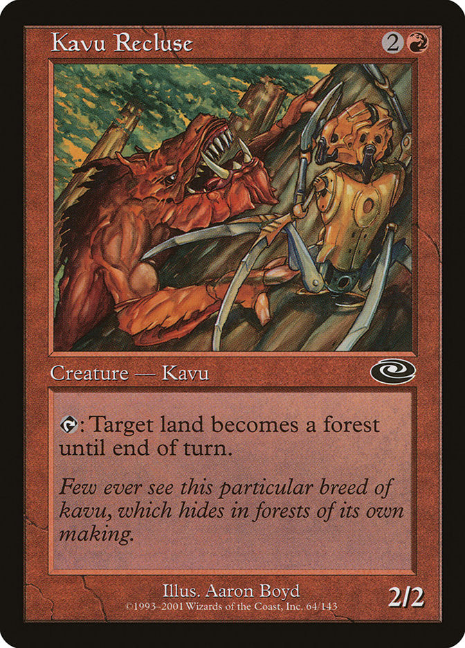 Kavu Recluse [Planeshift] | Card Merchant Takapuna