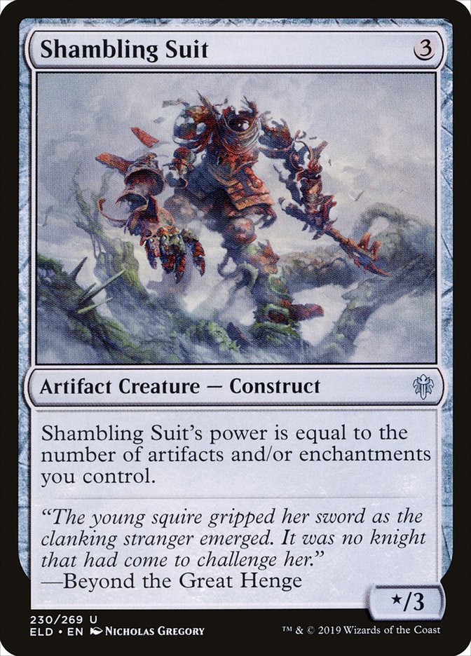 Shambling Suit [Throne of Eldraine] | Card Merchant Takapuna