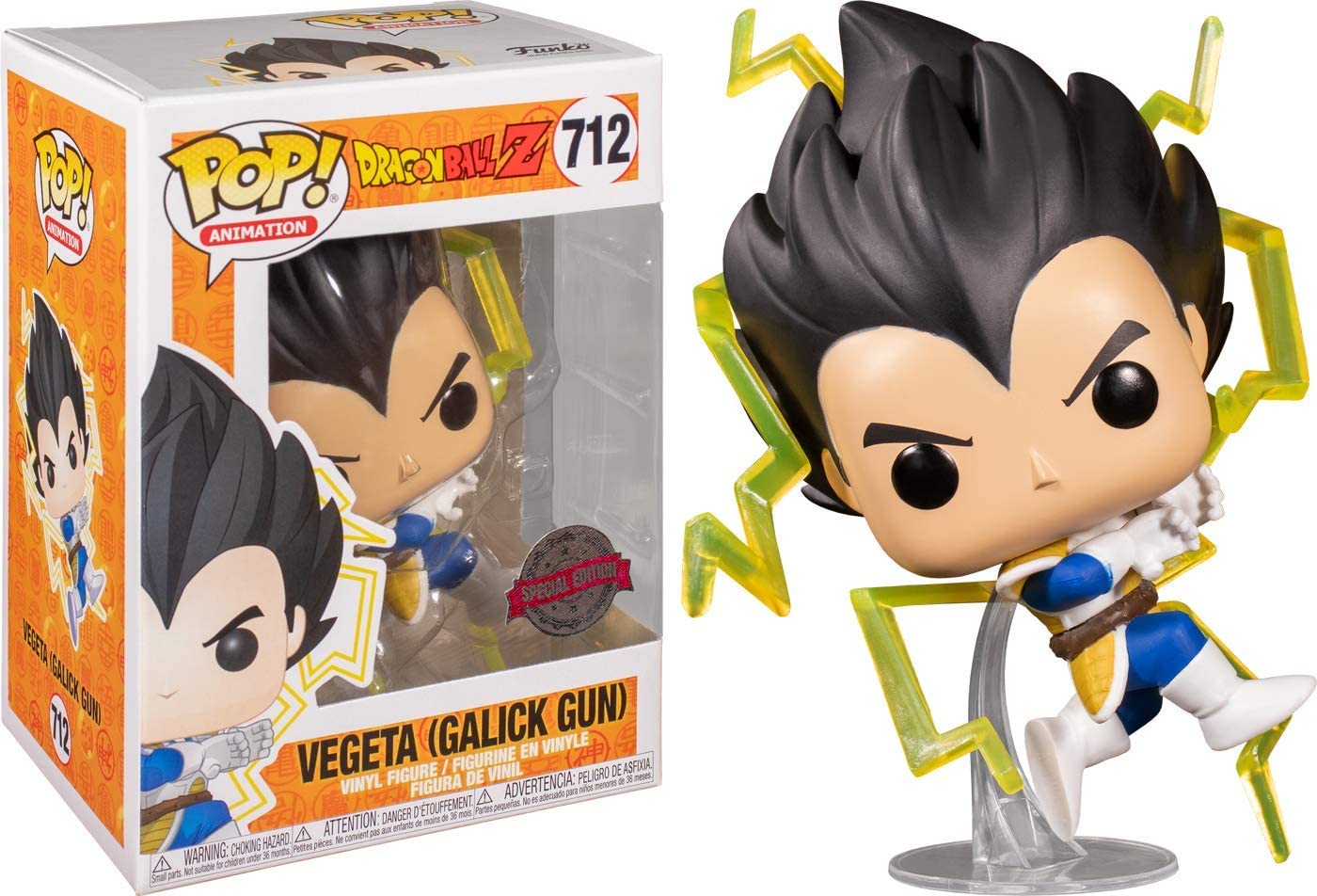 Dragon Ball Z - Vegeta (Galick Gun) Pop! 712 | Card Merchant Takapuna