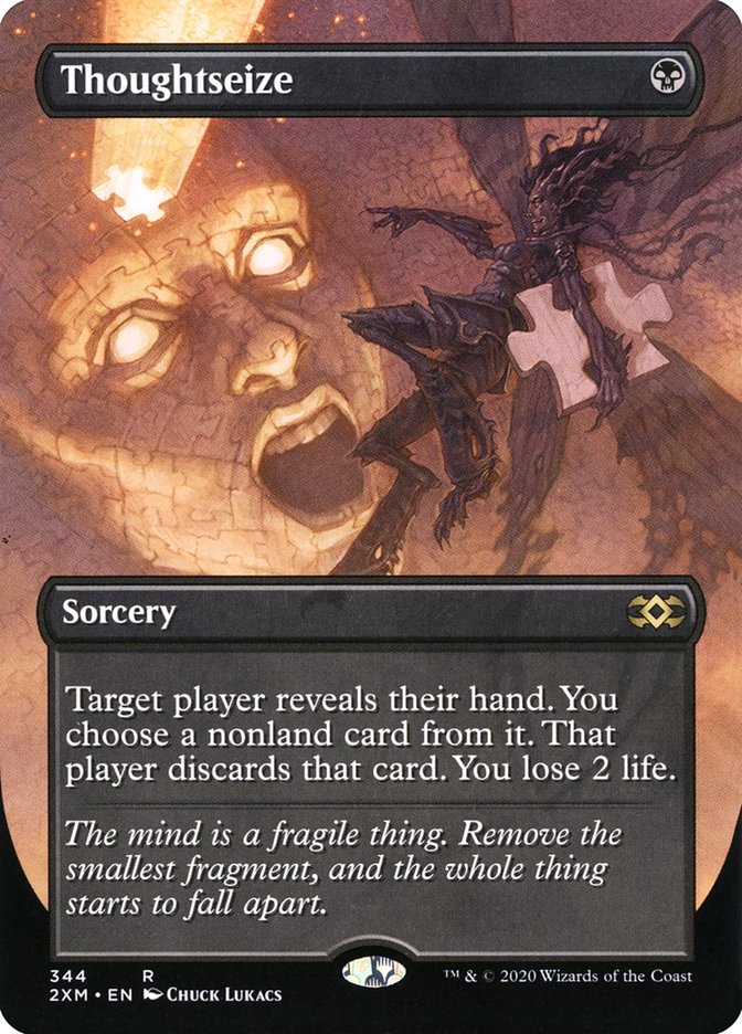 Thoughtseize (Toppers) [Double Masters] | Card Merchant Takapuna
