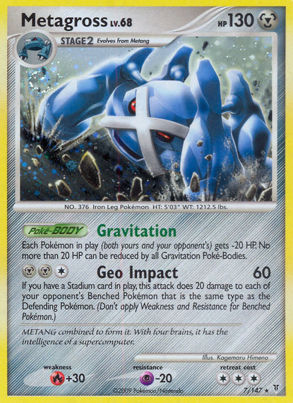 Metagross (7/147) [Platinum: Supreme Victors] | Card Merchant Takapuna