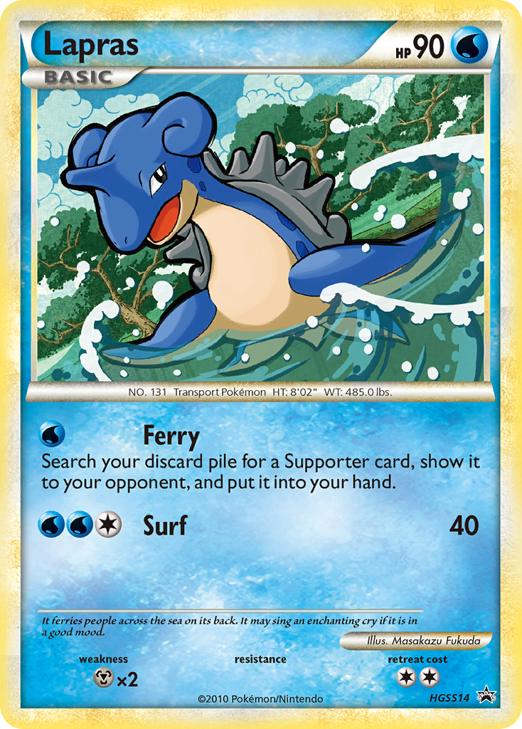 Lapras (HGSS14) [HeartGold & SoulSilver: Black Star Promos] | Card Merchant Takapuna