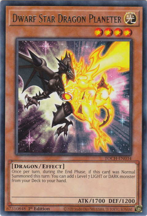 Dwarf Star Dragon Planeter [TOCH-EN034] Rare | Card Merchant Takapuna