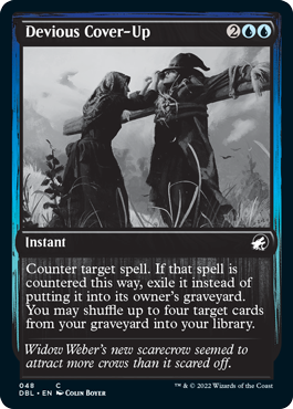 Devious Cover-Up [Innistrad: Double Feature] | Card Merchant Takapuna