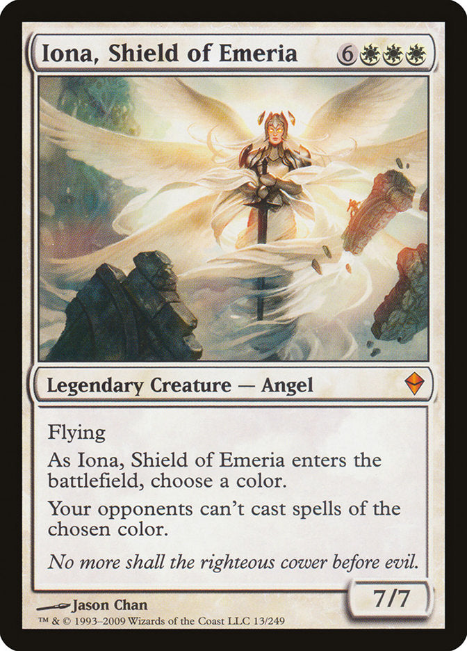 Iona, Shield of Emeria [Zendikar] | Card Merchant Takapuna
