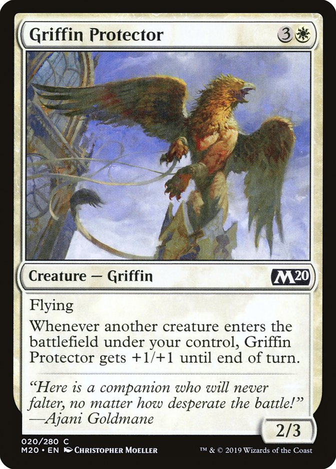 Griffin Protector [Core Set 2020] | Card Merchant Takapuna