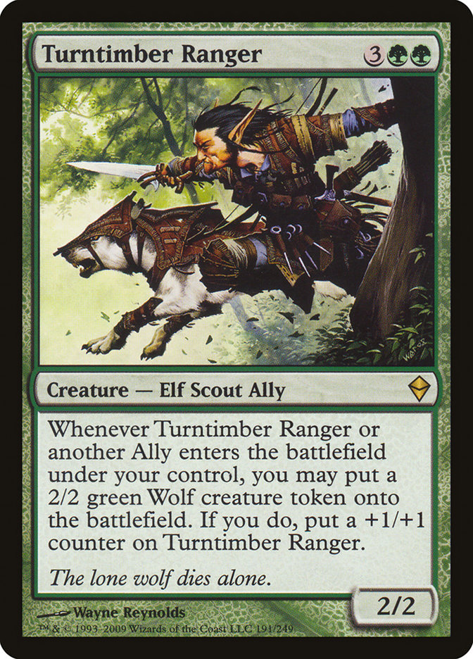 Turntimber Ranger [Zendikar] | Card Merchant Takapuna