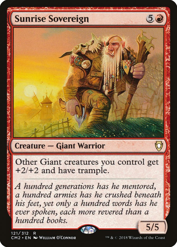 Sunrise Sovereign [Commander Anthology Volume II] | Card Merchant Takapuna