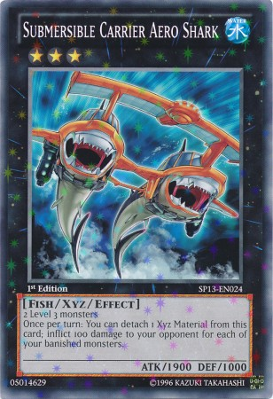 Submersible Carrier Aero Shark [SP13-EN024] Starfoil Rare | Card Merchant Takapuna