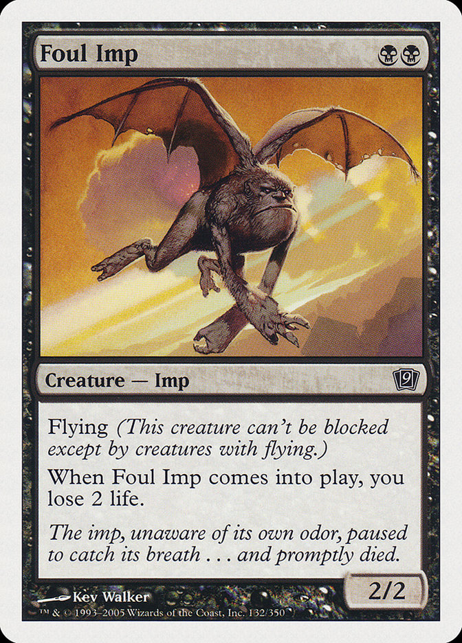 Foul Imp [Ninth Edition] | Card Merchant Takapuna