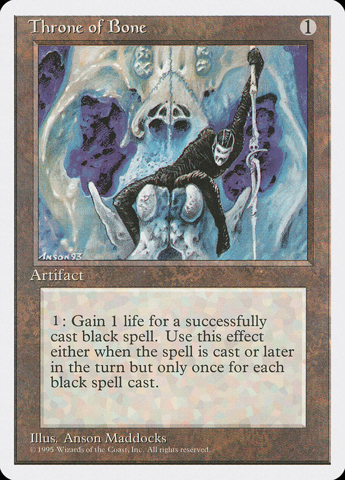 Throne of Bone [Fourth Edition] | Card Merchant Takapuna