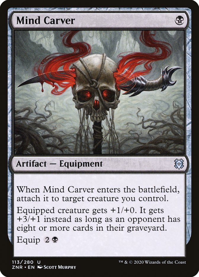 Mind Carver [Zendikar Rising] | Card Merchant Takapuna